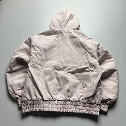 Chic Y2K Embroidered Zip-Up Hoodie