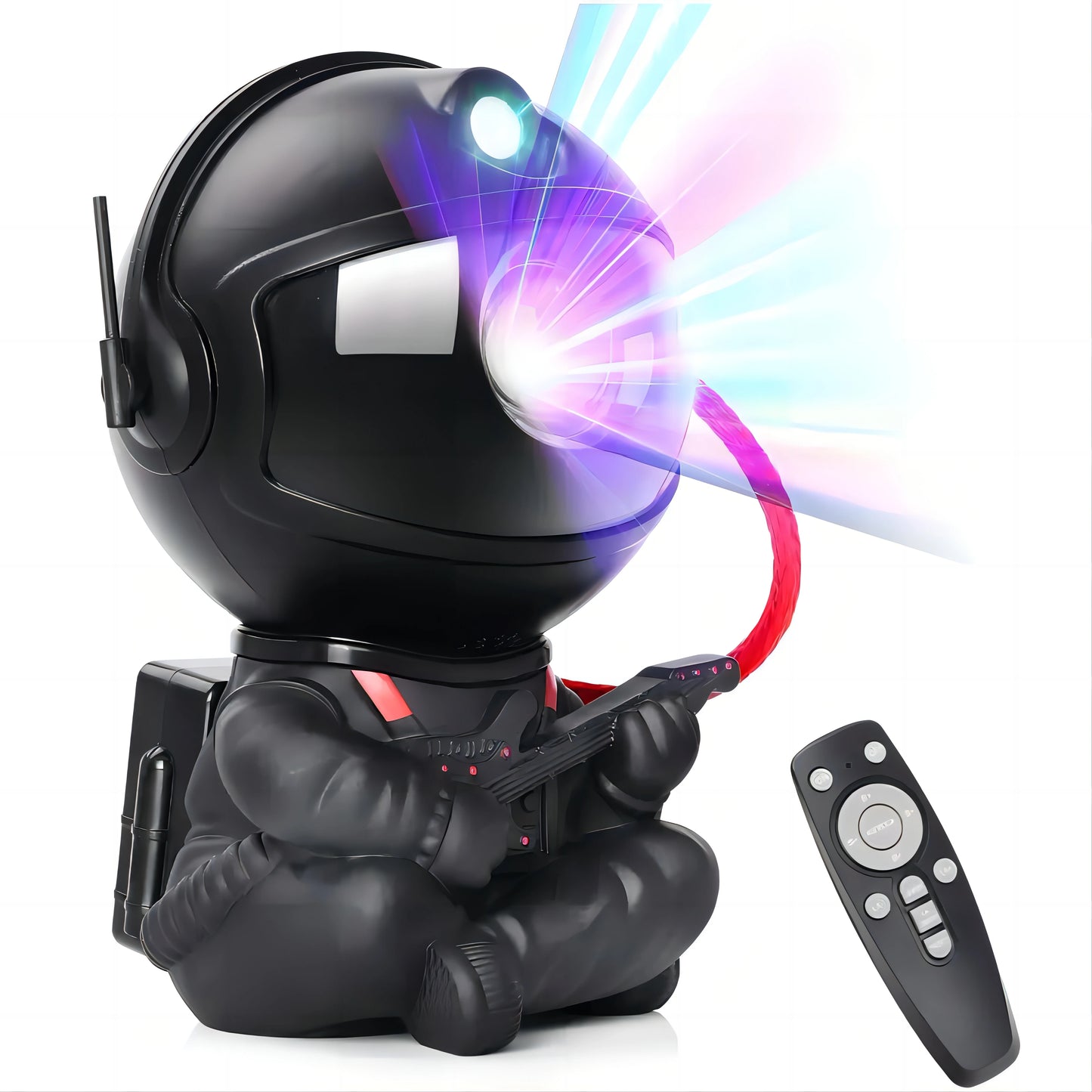 Transform Your Child's Room with the Rocket Astronaut Galaxy Projector Night Light - 12 Stunning Starry Sky Projections!